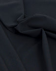 Black Stretch Poly / Viscose Fabric 43 - Fabrics4Fashion