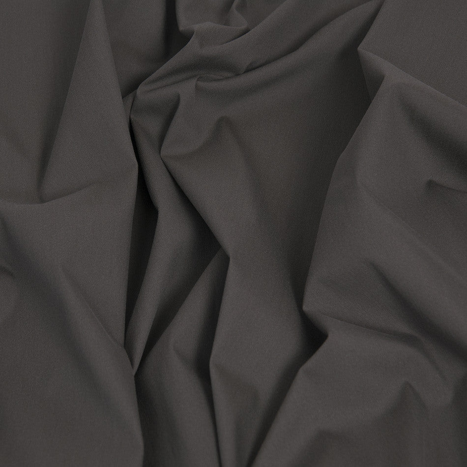 Grey Lightweight Stretch Poly Cotton 443 - Fabrics4Fashion