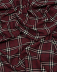 Red Tartan  444 - Fabrics4Fashion