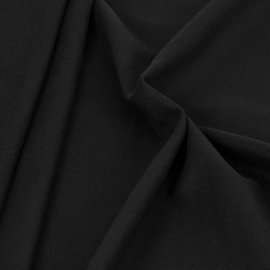 Black Coating Wool Fabric 1917 - Fabrics4Fashion