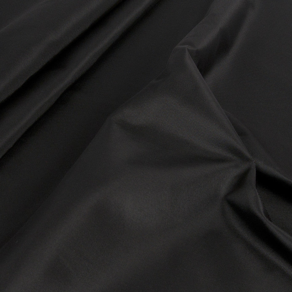 Black Stiff Poly Techno Fabric 498 - Fabrics4Fashion