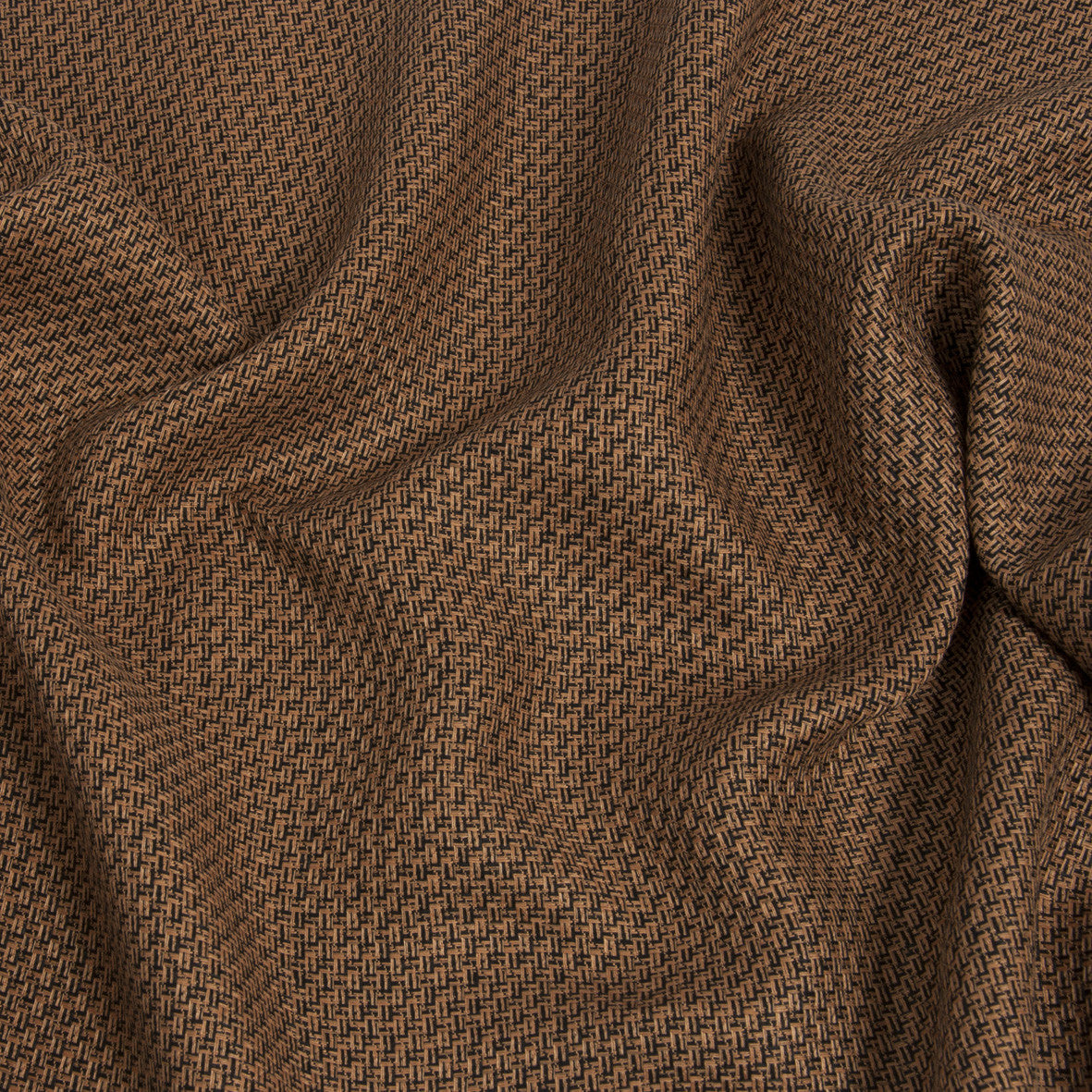 Brown Linen Tweed 5 - Fabrics4Fashion