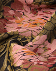 Gold Floral Jacquard 5038 - Fabrics4Fashion