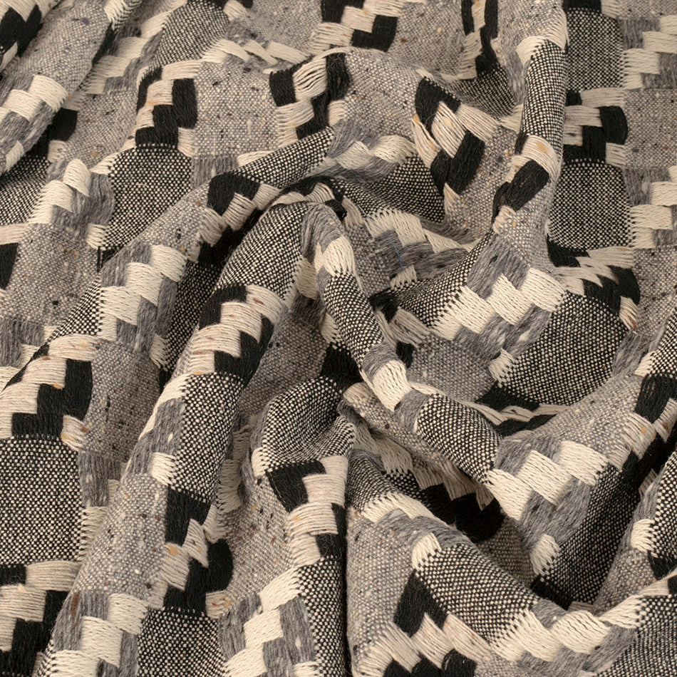 Grey Coating Fabric 5297 - Fabrics4Fashion