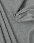 Grey Stretch Wool Blend Flannel 3493 - Fabrics4Fashion