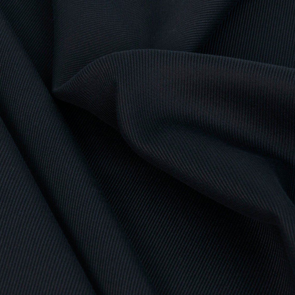Navy Doubleweave Twill 2806 - Fabrics4Fashion