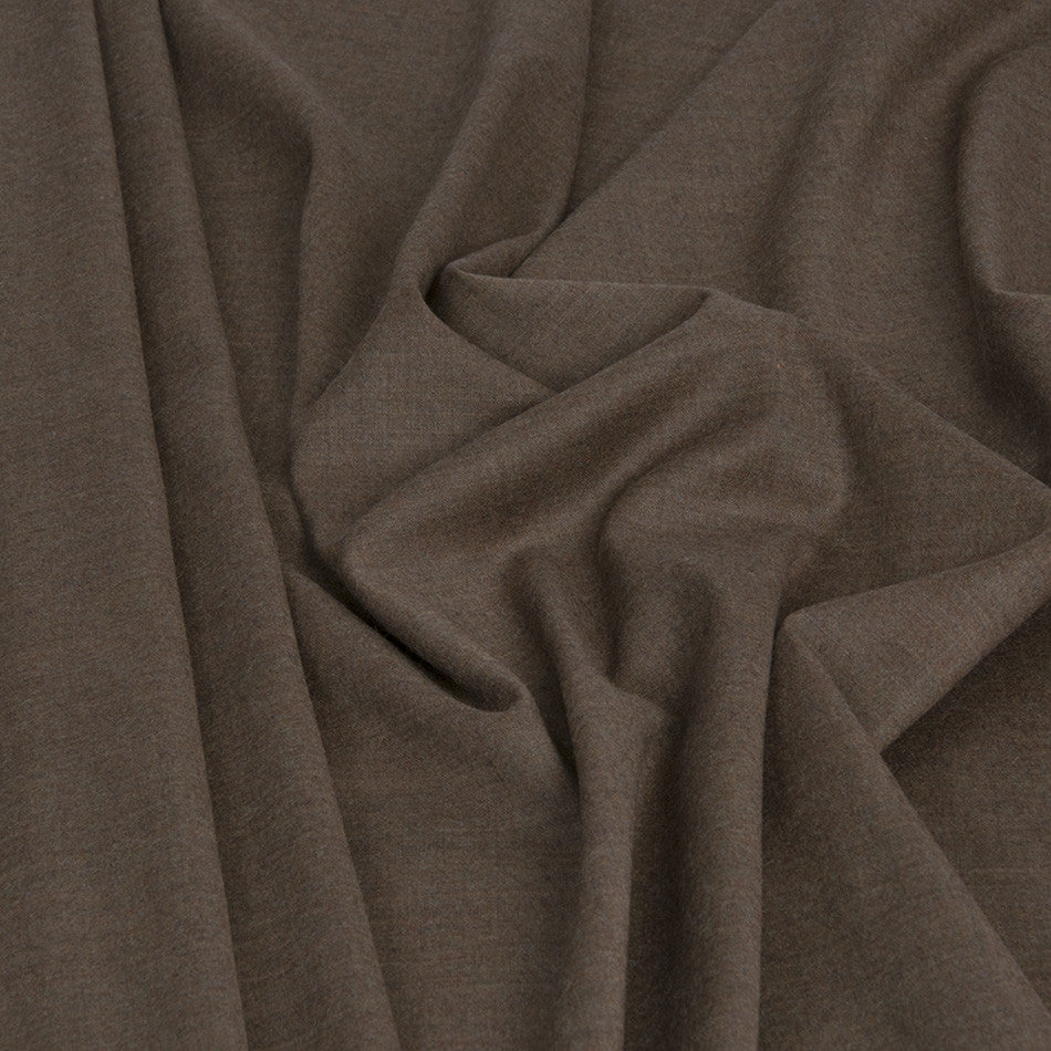 Brown Suiting Flannel 690 - Fabrics4Fashion