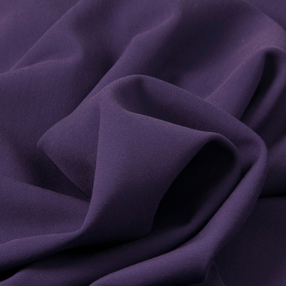 Purple Stretch Viscose Fabric 270 - Fabrics4Fashion