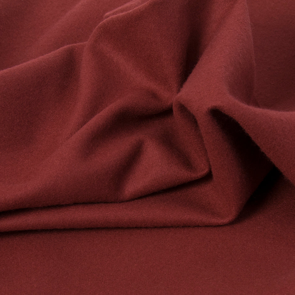 Red Tile Melton 304 - Fabrics4Fashion