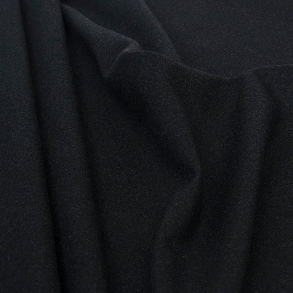 Graphite Grey Melton 1746 - Fabrics4Fashion