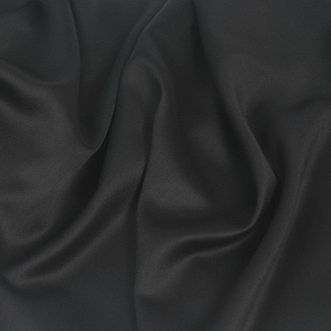 Suiting Black Viscose/Wool 82 - Fabrics4Fashion