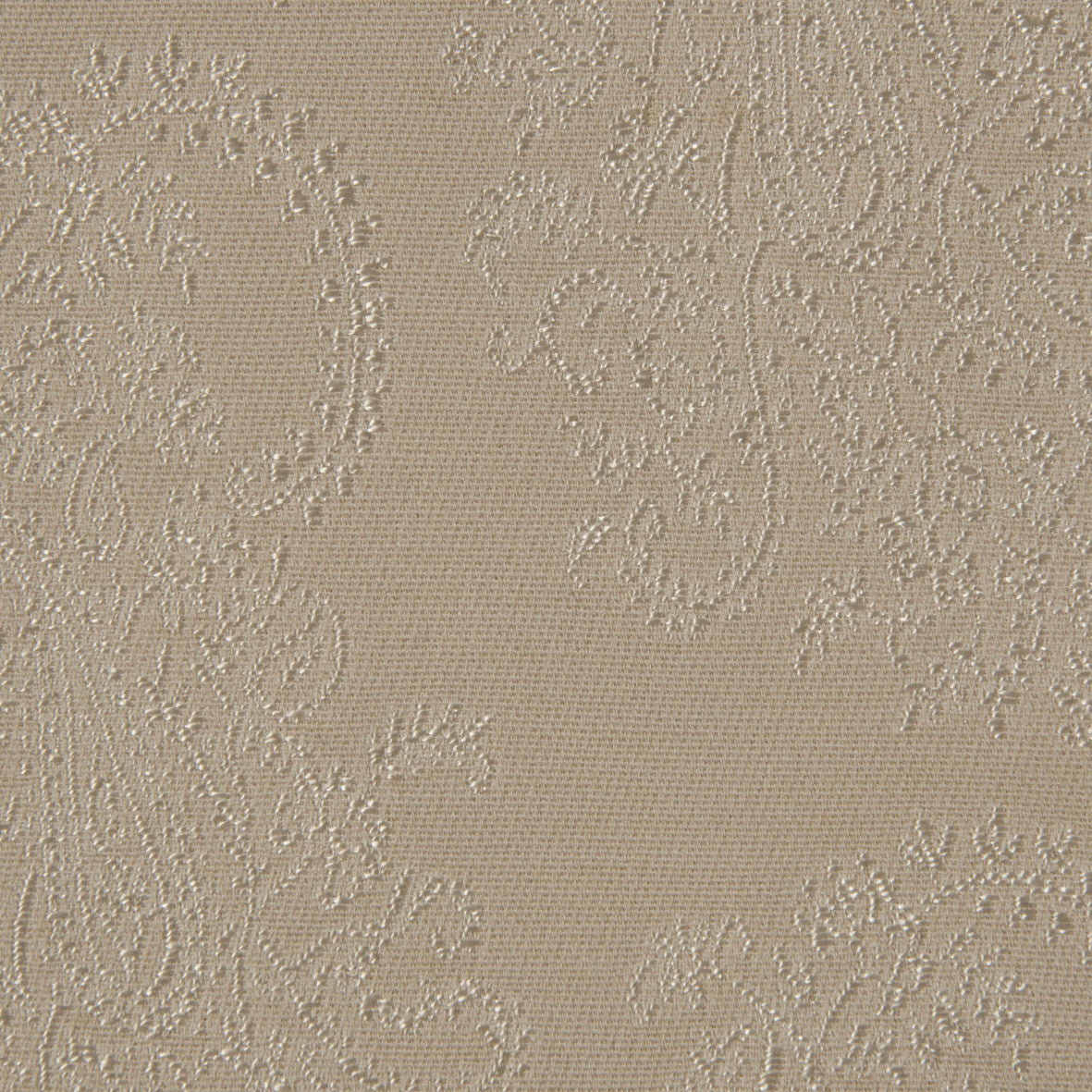 Beige Plain Jacquard Fabric 894 - Fabrics4Fashion