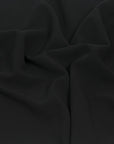Black Doublewave Stretch Suiting Fabric 962 - Fabrics4Fashion
