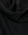 Black Melange Linen Fabric 965 - Fabrics4Fashion