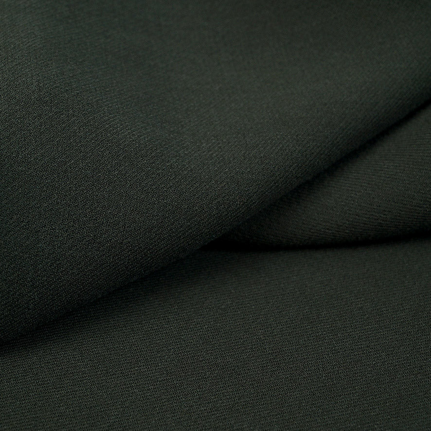 Olive Green Crepe  fabric 99844