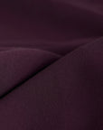 Burgundy Crepe fabric