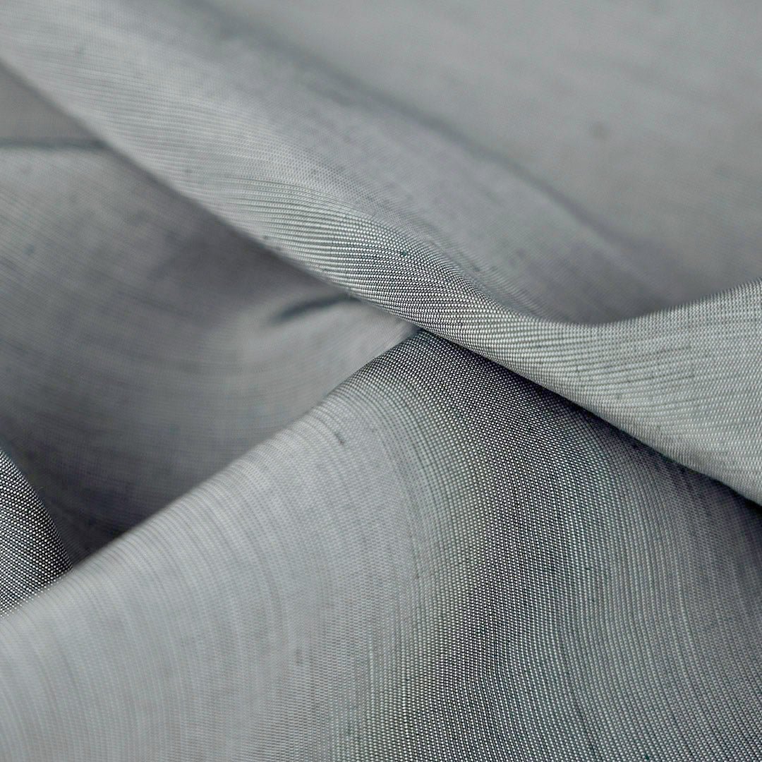 Grey Linen Blend Fabric 99948