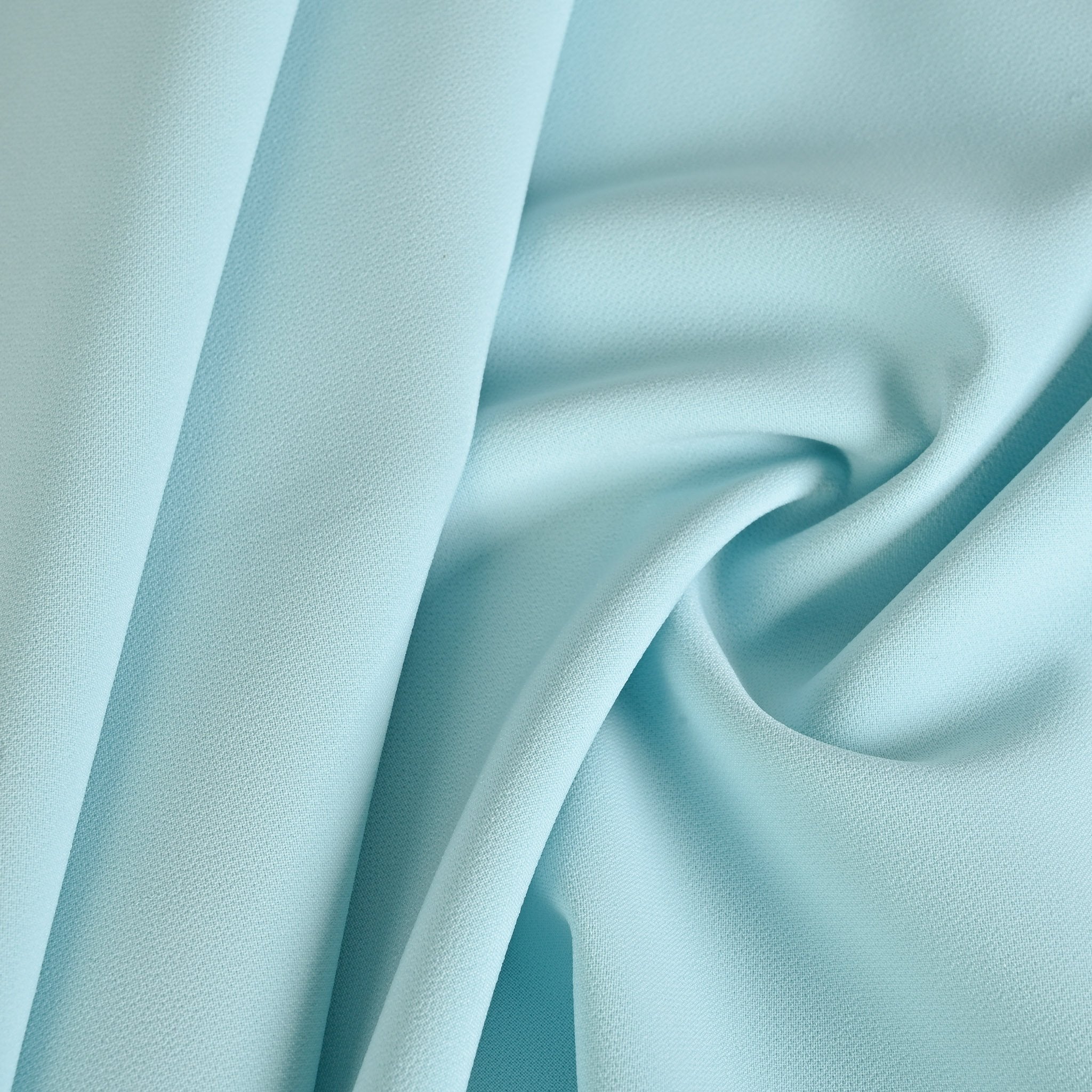 Aqua Blue Double Weave Fabric 4323