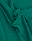 Aqua Green Cotton Stretch Jacquard 2008 - Fabrics4Fashion