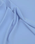 Baby Blue Crepe Fabric 3644