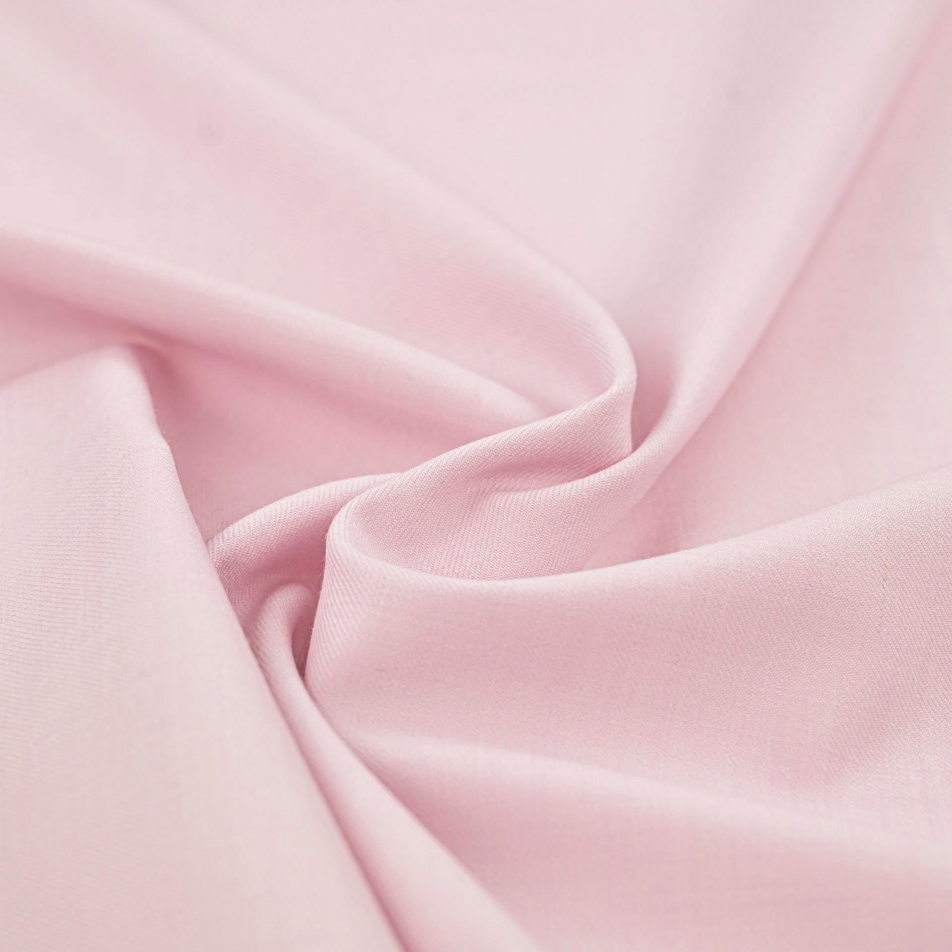 Baby Pink Melange Twill Fabric 4207