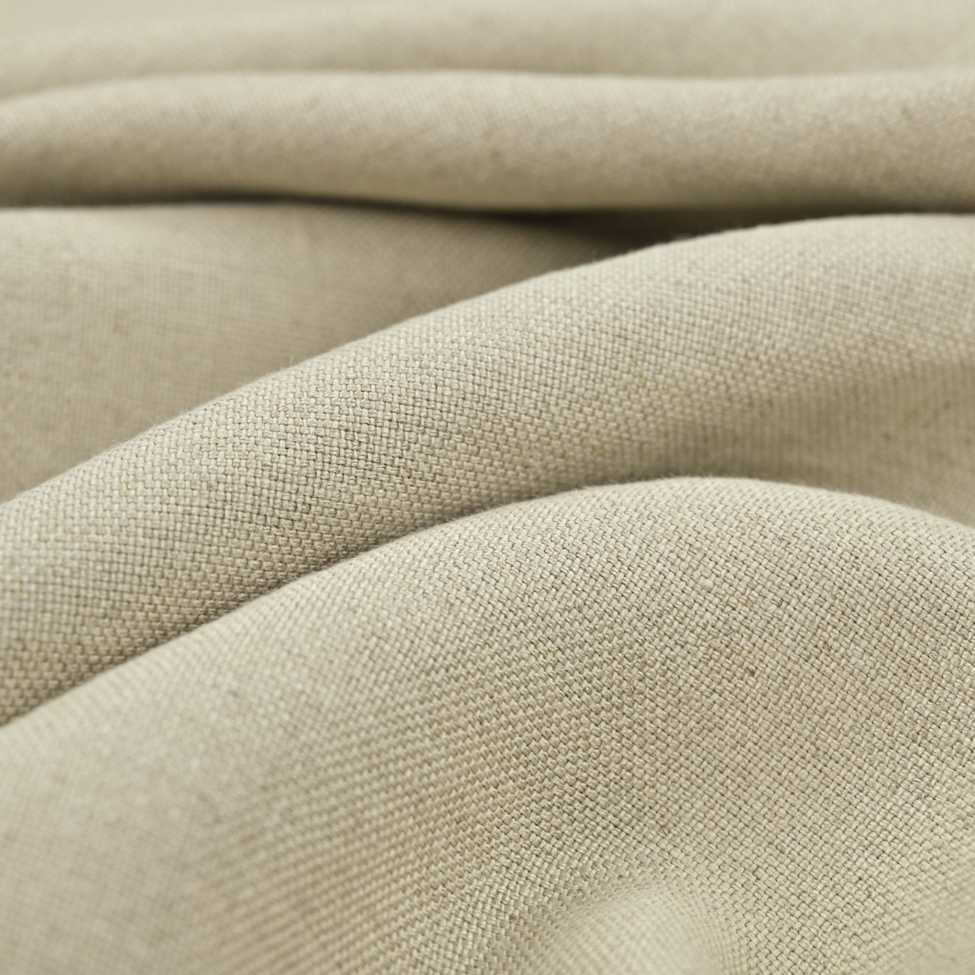 Beige Linen Fabric 97194