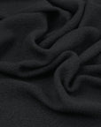 Black Bouclé fabric 98791
