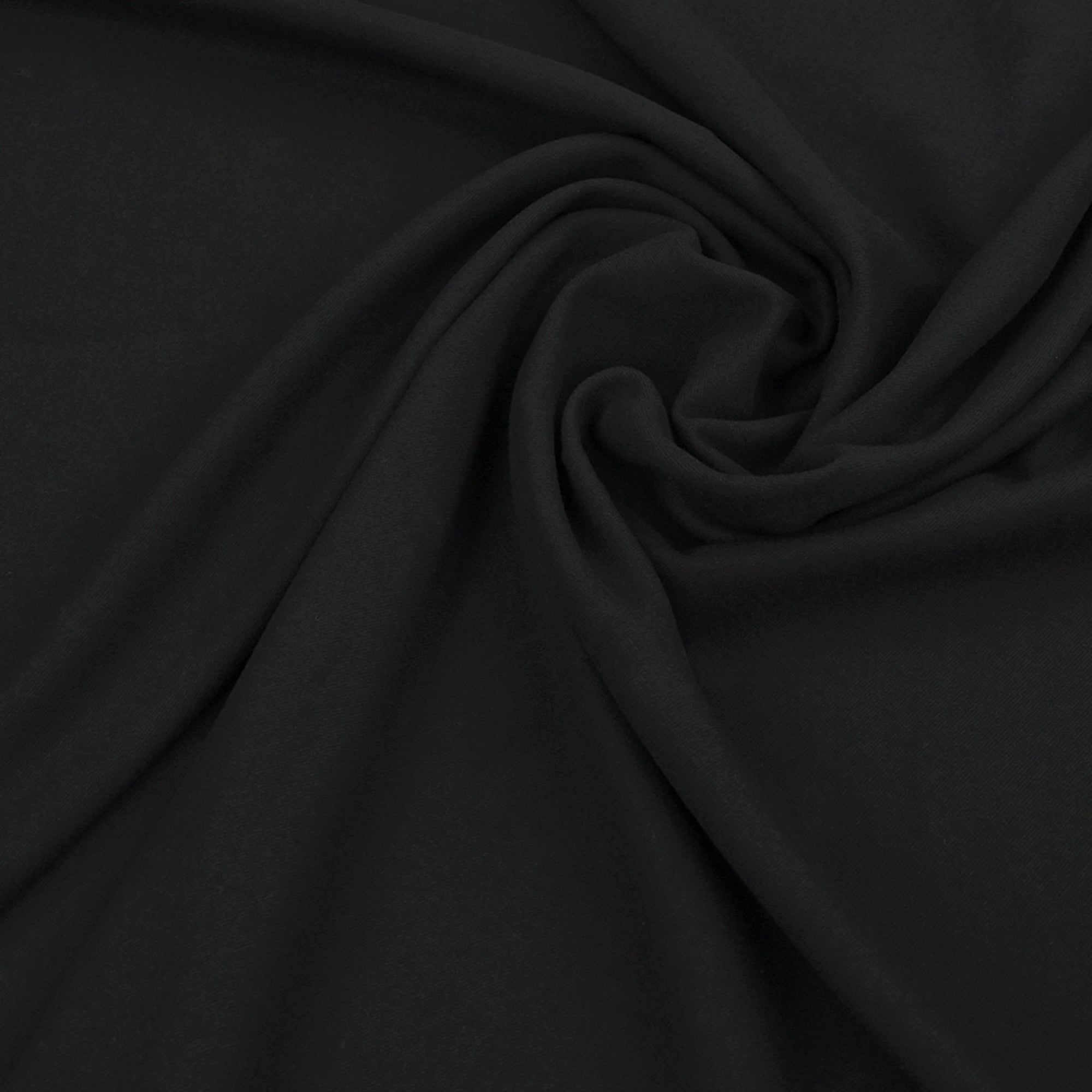 Black Suiting Flannel Fabric 98171