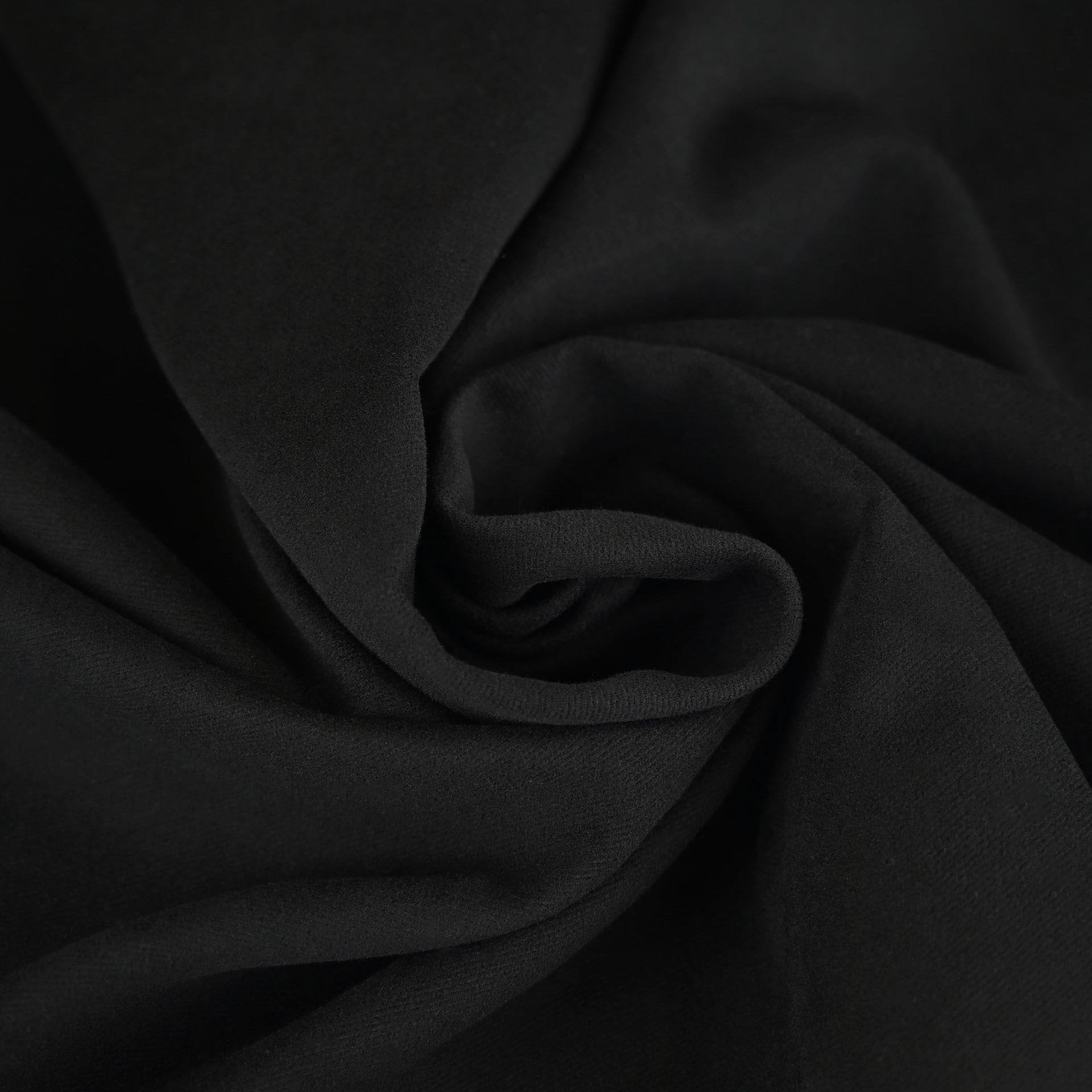 Black Heavy Twill Fabric 98143