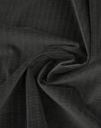 Black Corduroy Fabric 96320