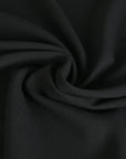 Black Crepe Fabric 2494