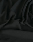 Black Crepe Fabric 2494