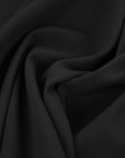 Black Crepe Fabric 96684