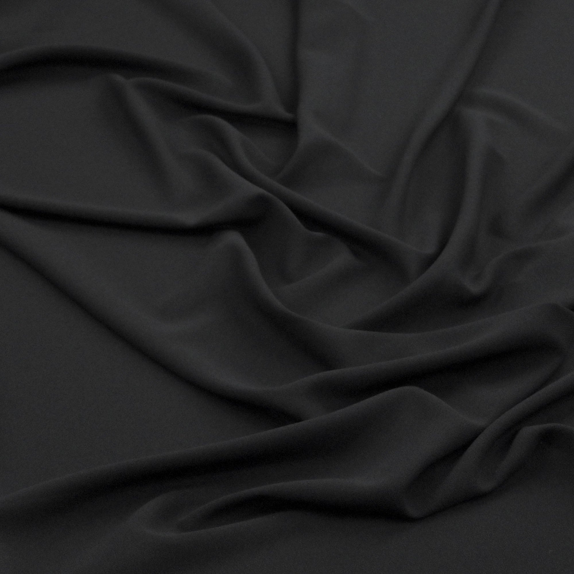 Black Crepe Georgette 98904
