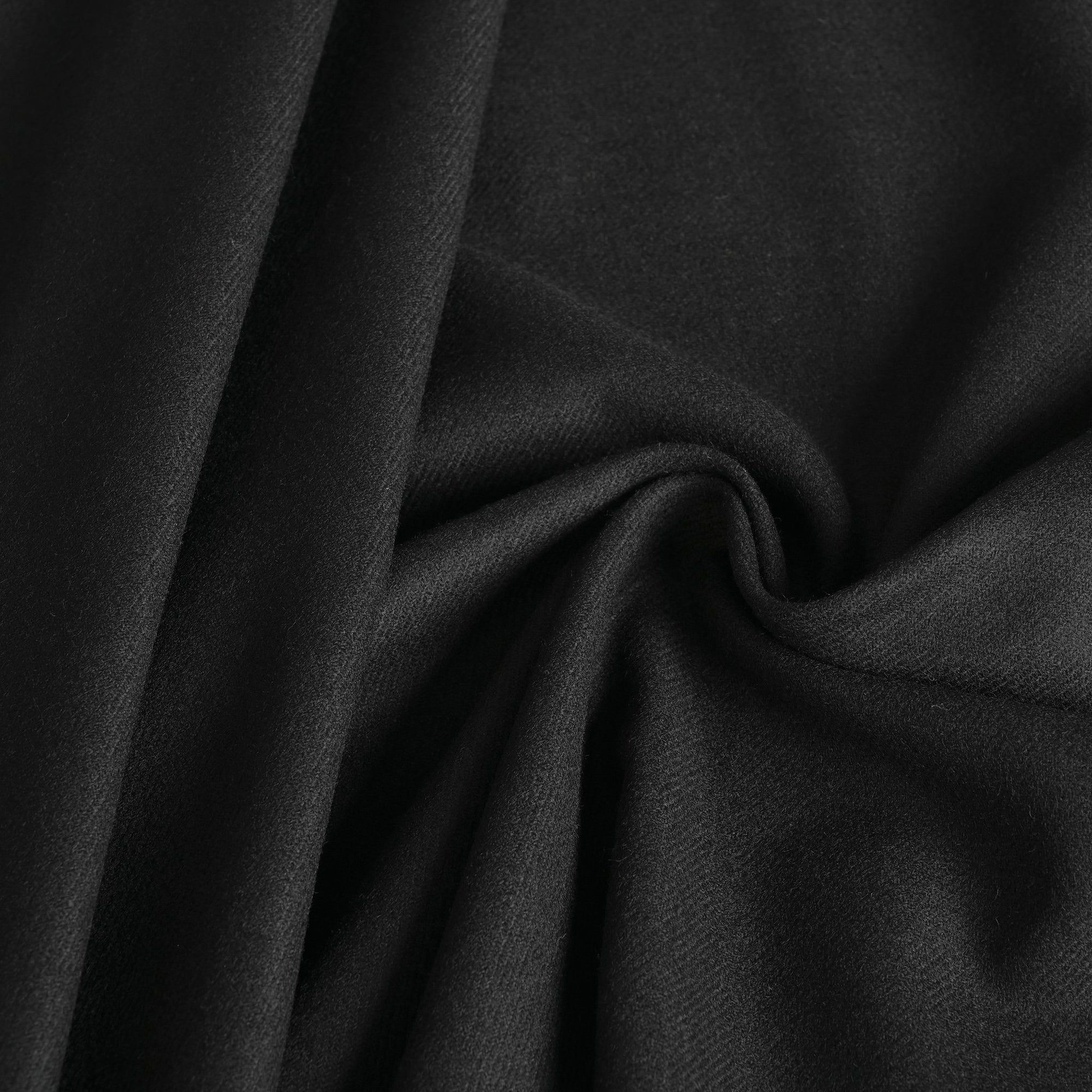 Black Double Weave Fabric 2452