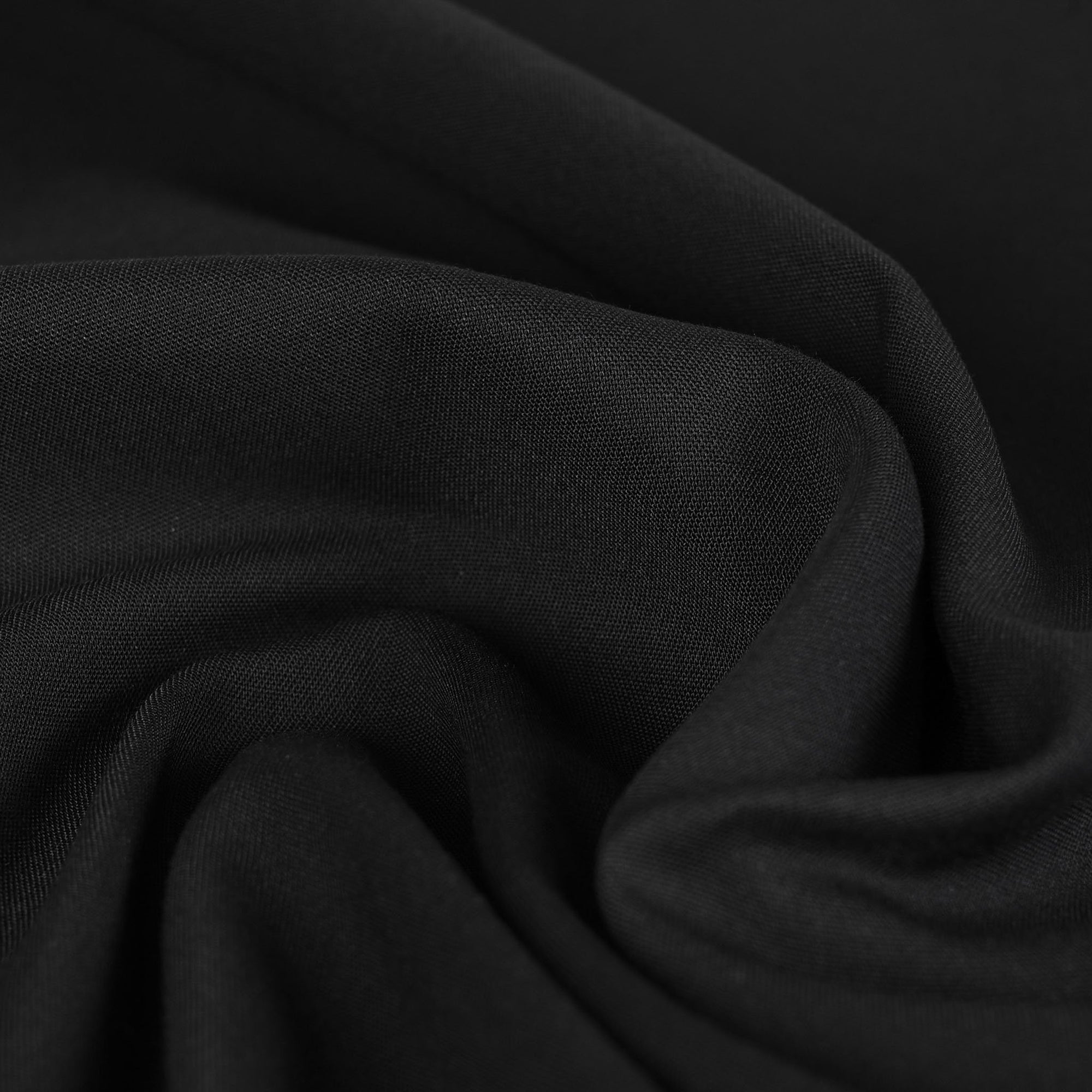 Black Double Weave Fabric 97096