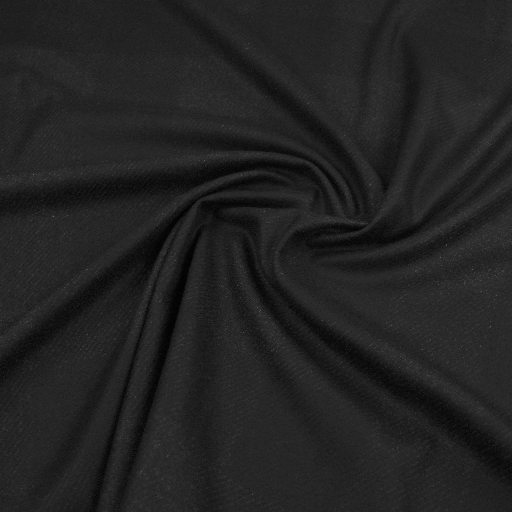 Black Fancy Coating Fabric 98724
