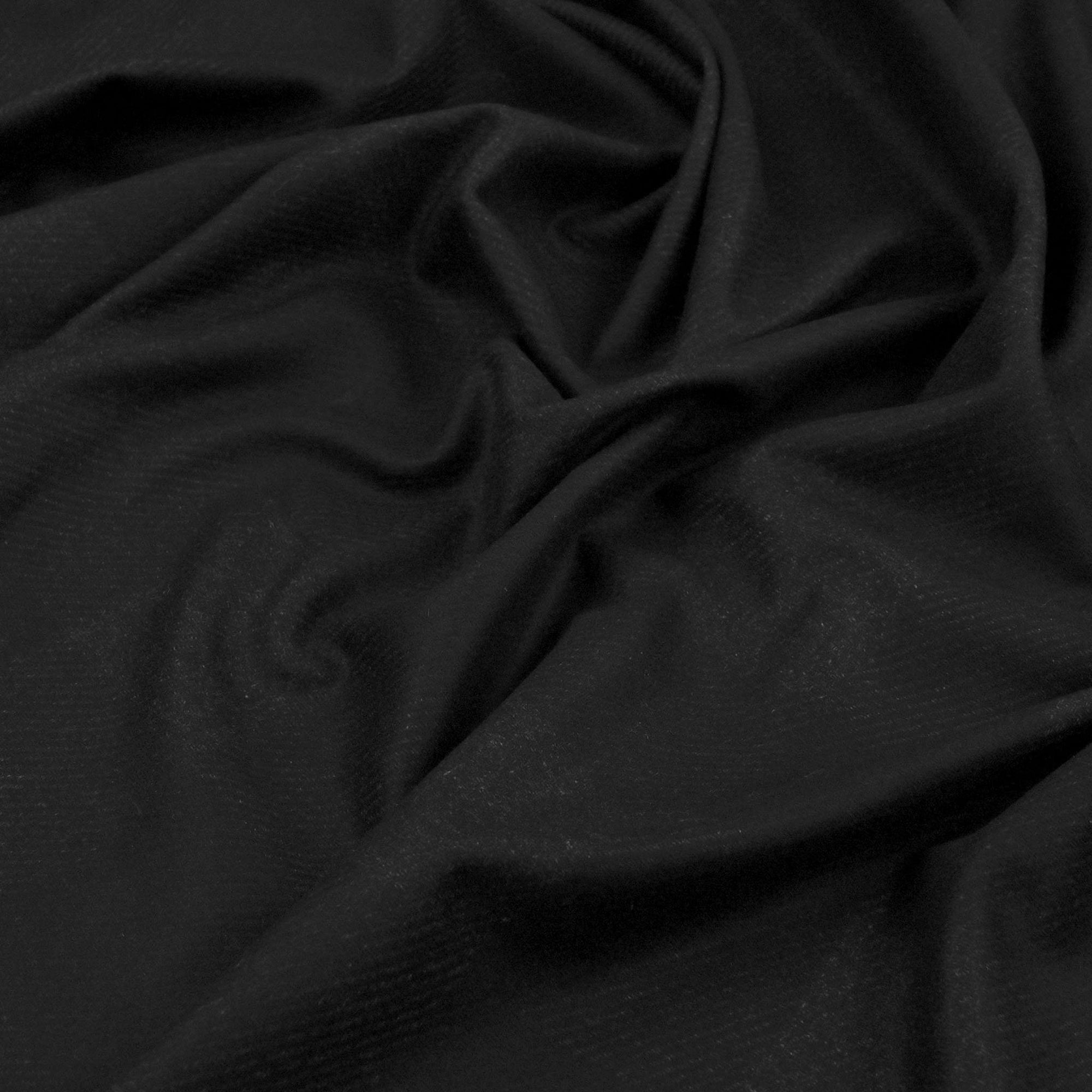 Black Fancy Coating Fabric 98724