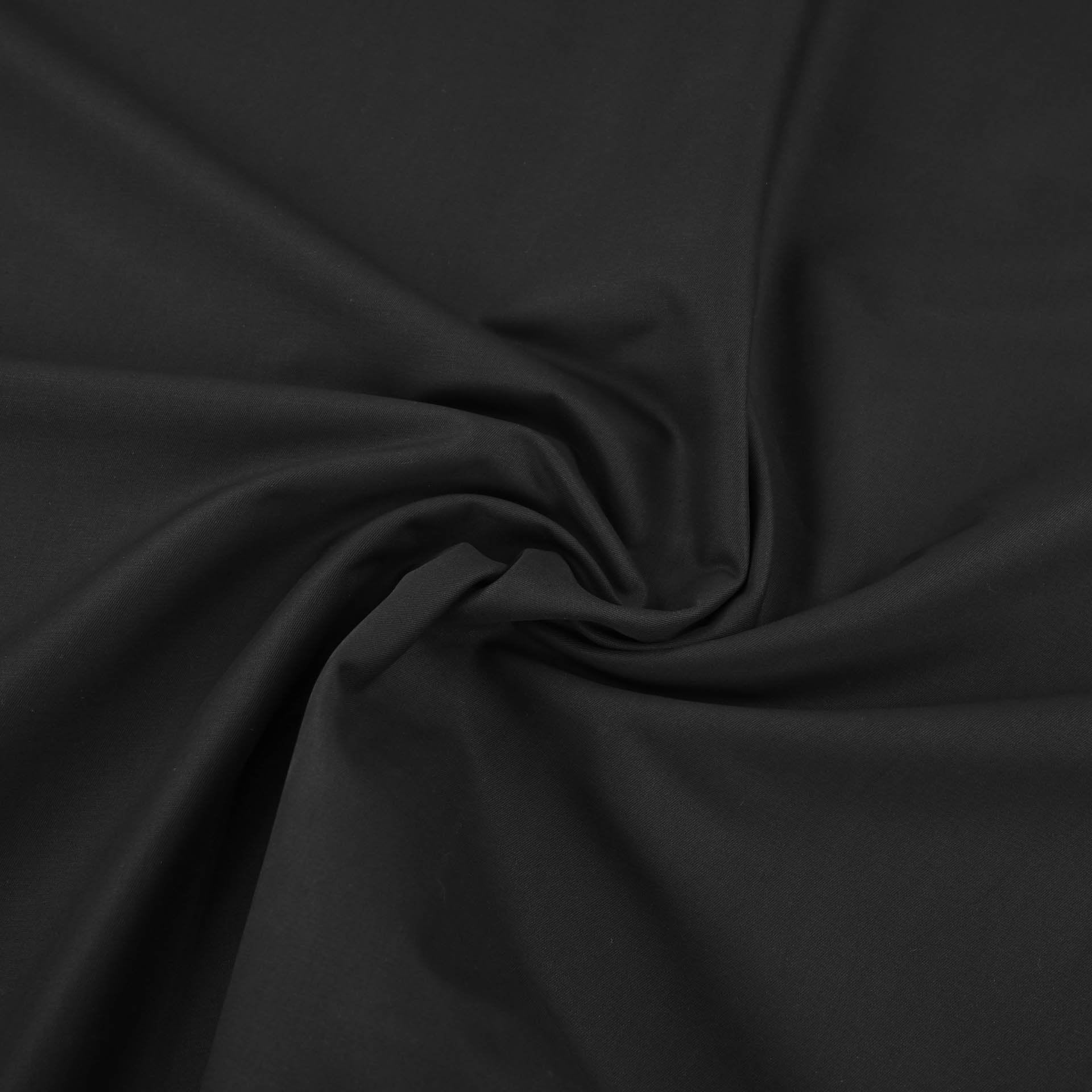 Black Gabardine Fabric 3113