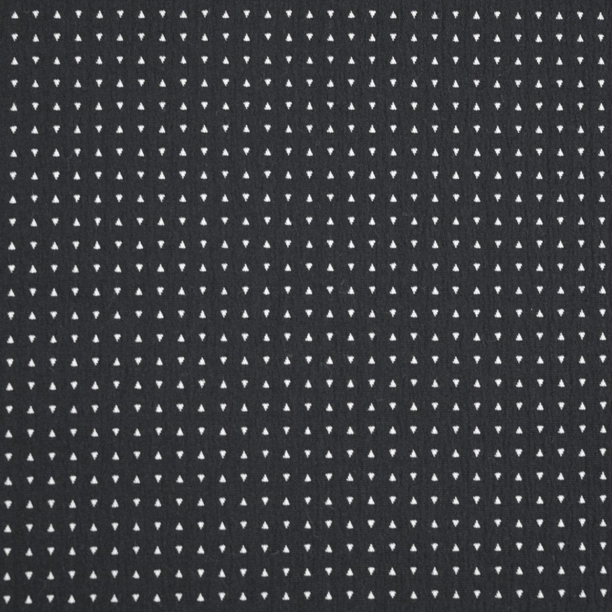 Black Geometric Jacquard Fabric 2162