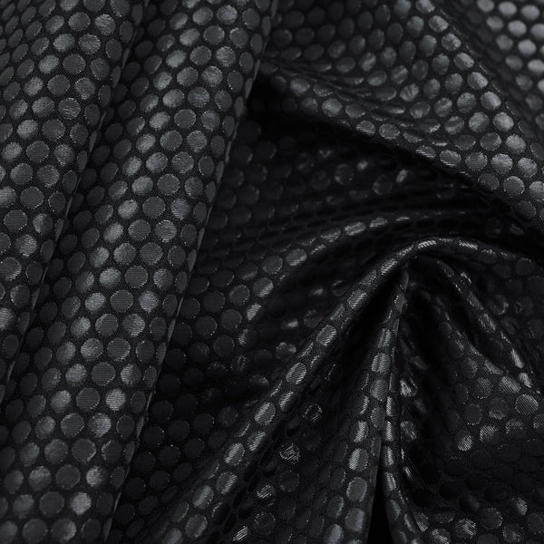 Black Geometric Jacquard Fabric 97114 – Fabrics4Fashion