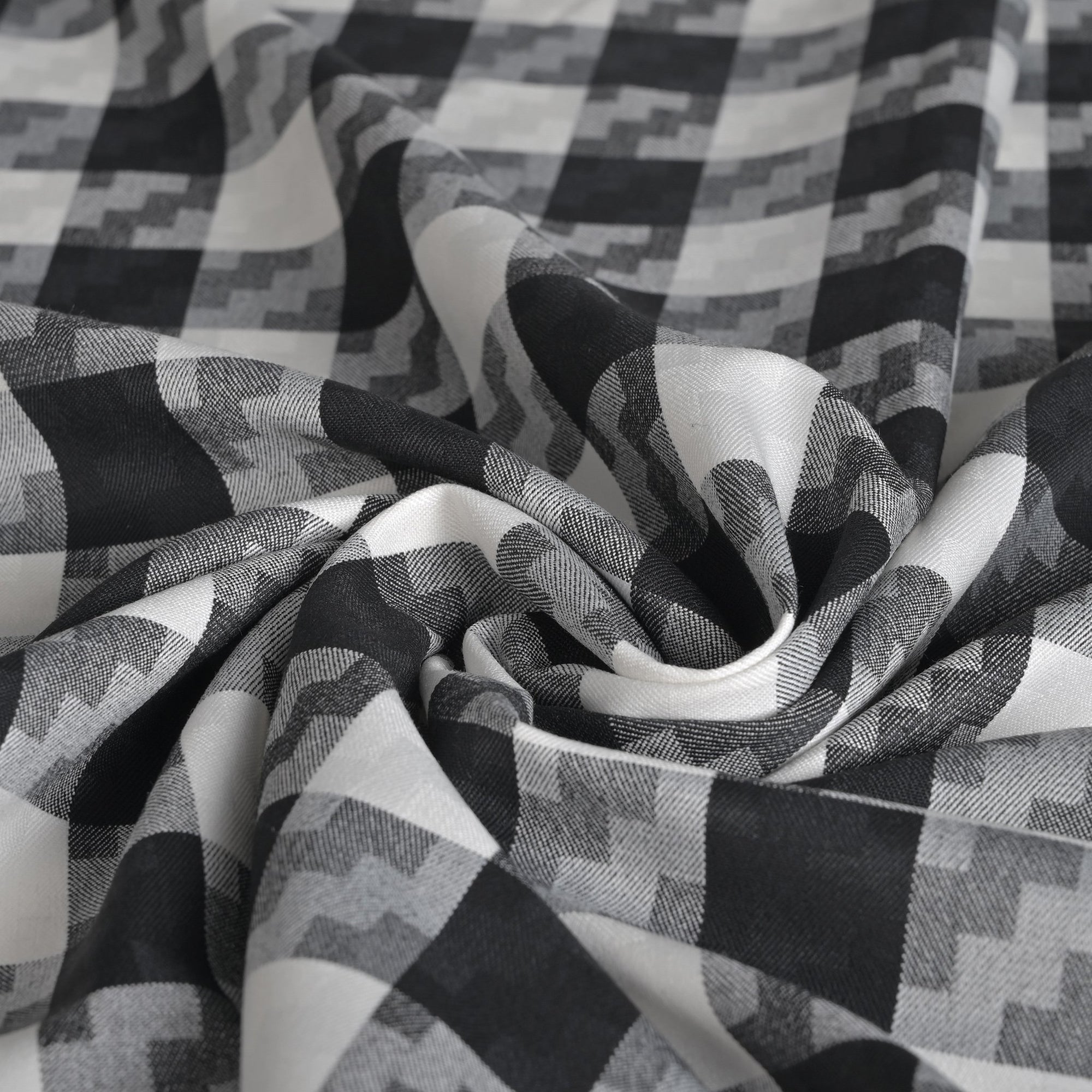 Black Gingham (Vichy) Check 97526