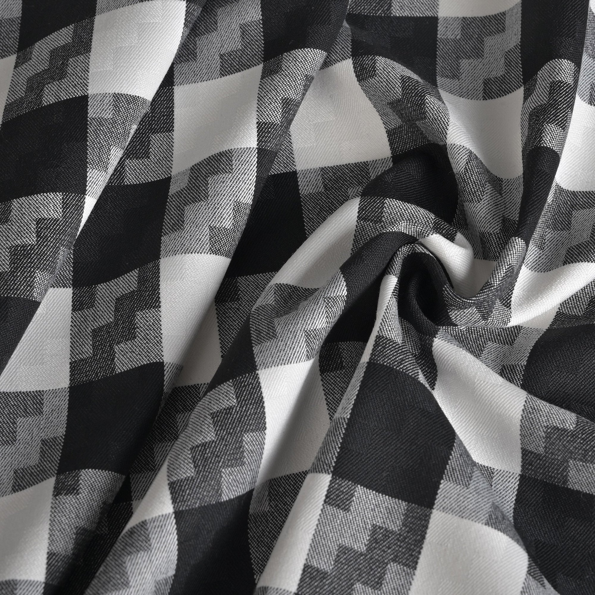 Black Gingham (Vichy) Check 97526