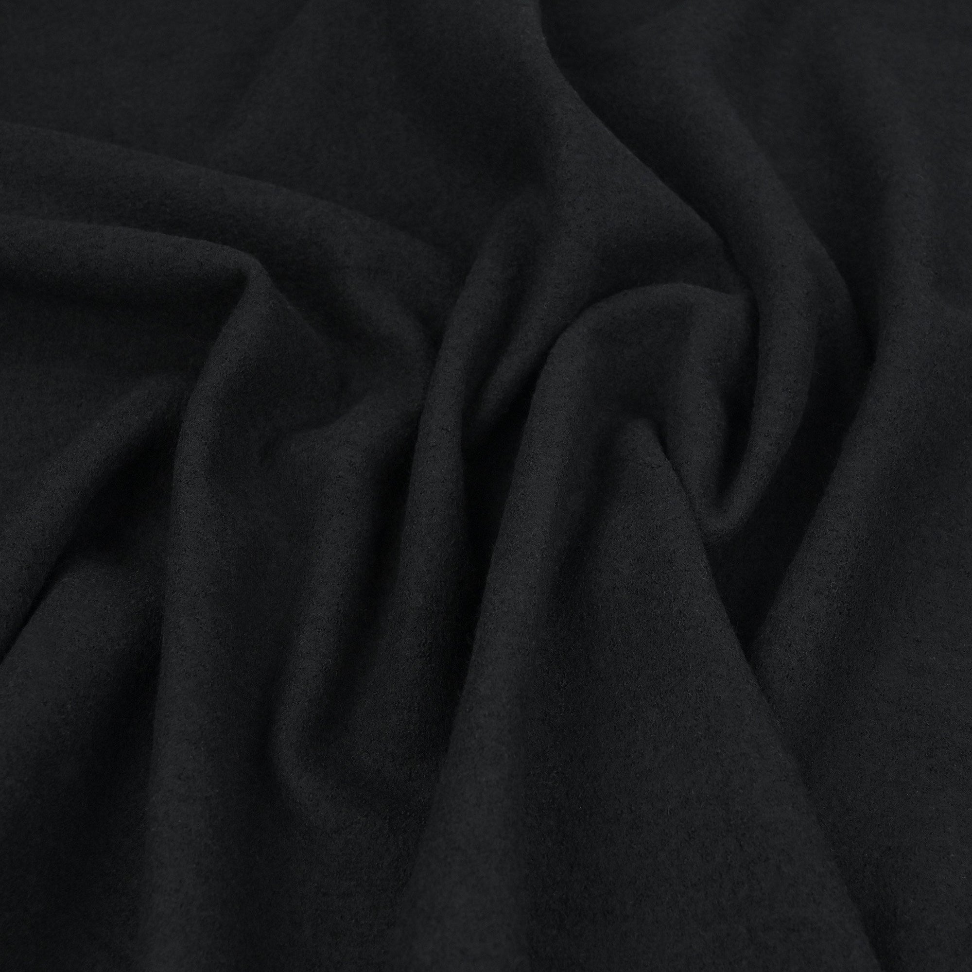Black Boucle Knit Fabric 97383