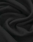 Black Melton Fabric 97768
