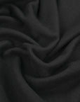 Black Melton Fabric 97768