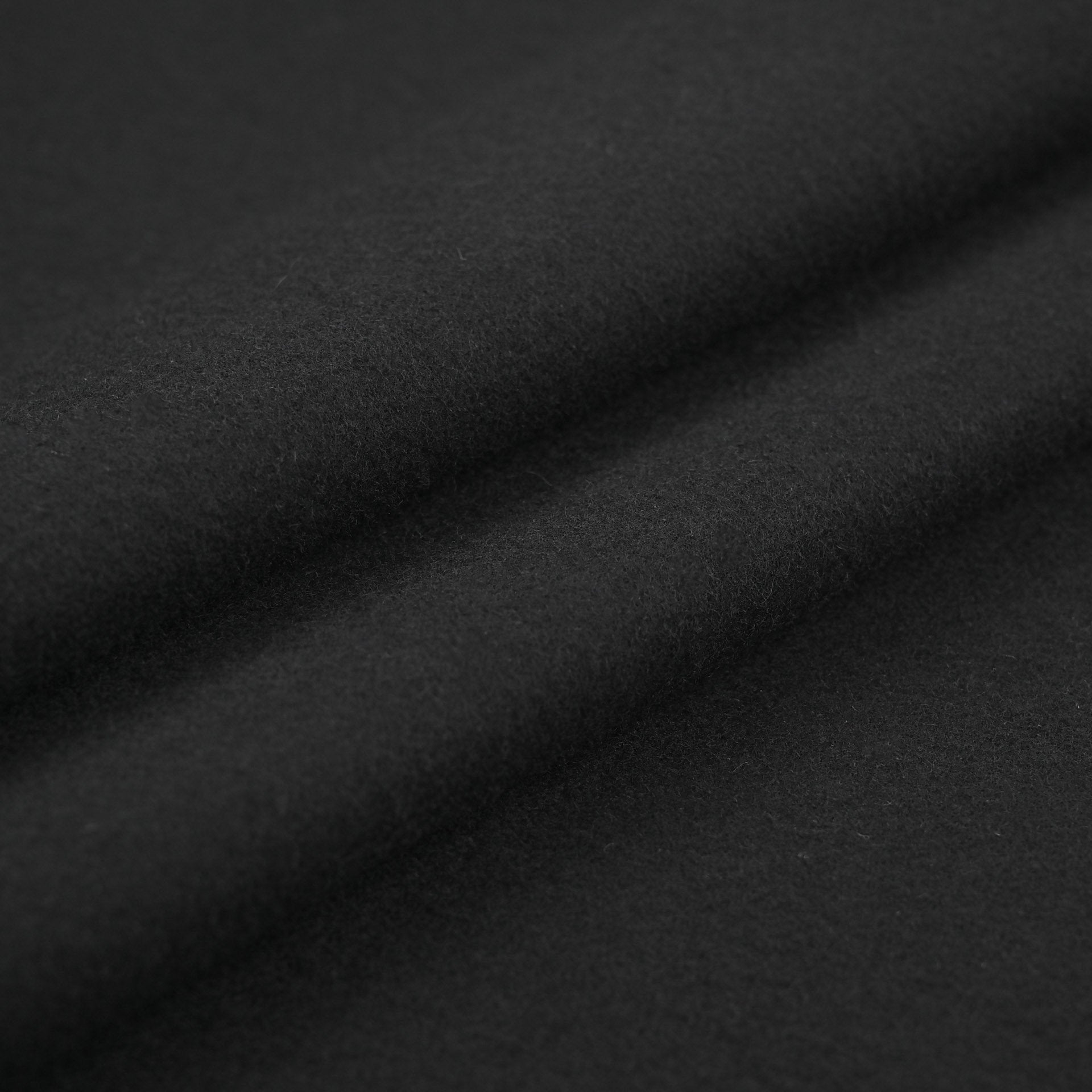 Black Melton Fabric 97768