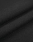 Black Melton Fabric 97768