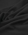 Black Melton Fabric 97768