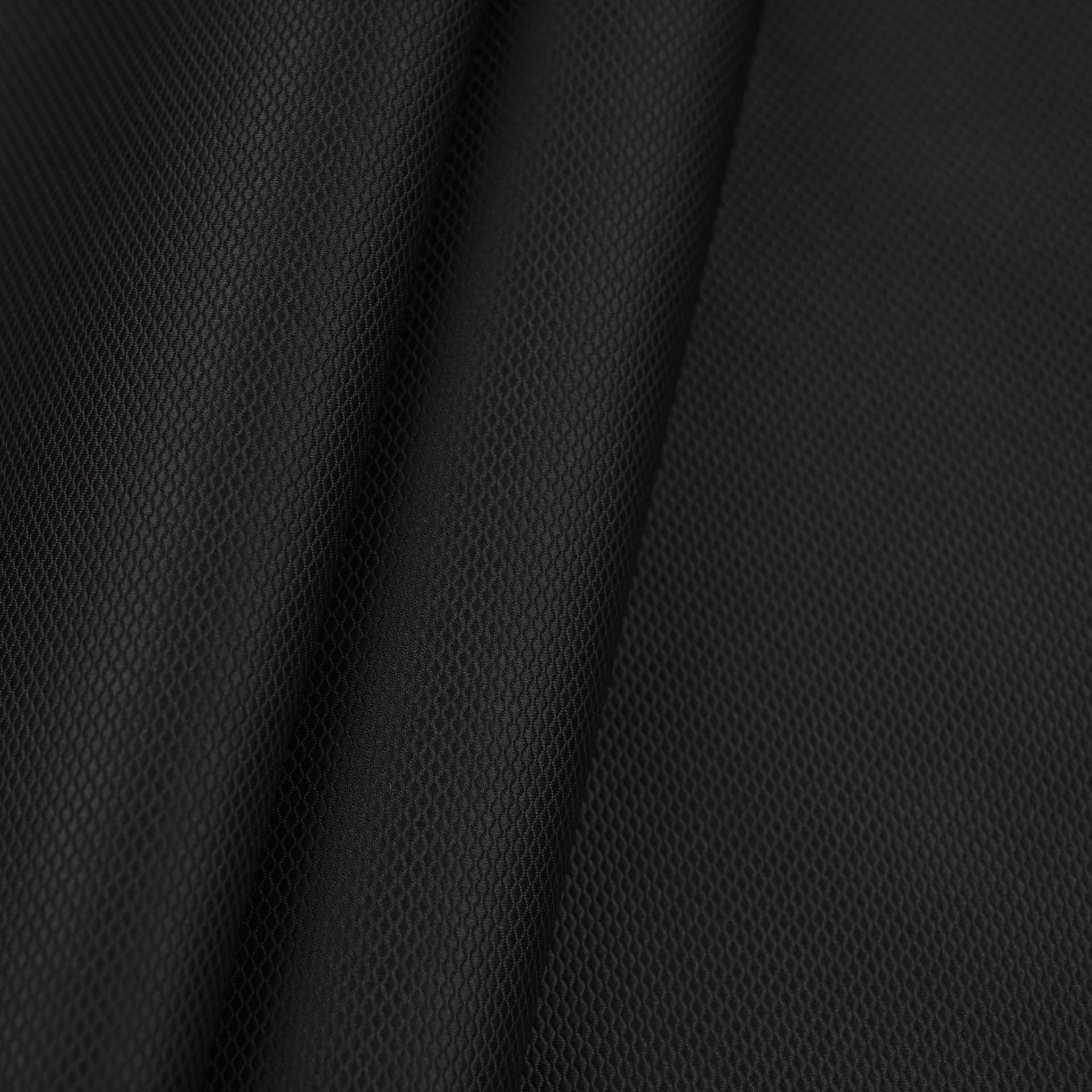 Black Micro Jacquard Fabric 98873